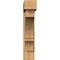 Ekena Millwork Balboa Block Smooth Bracket w/ Offset Brace, Western Red Cedar, 7 1/2"W x 34"D x 38"H BKT0806X34X38BOA05SWR - alternate 2